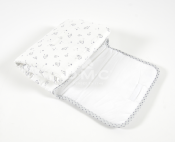 Matelas à langer Baby Stars gris - 6 mois